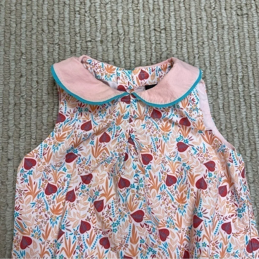 Jim Thompson Sleeveless Floral Print One Piece Size 6-12 Months Baby